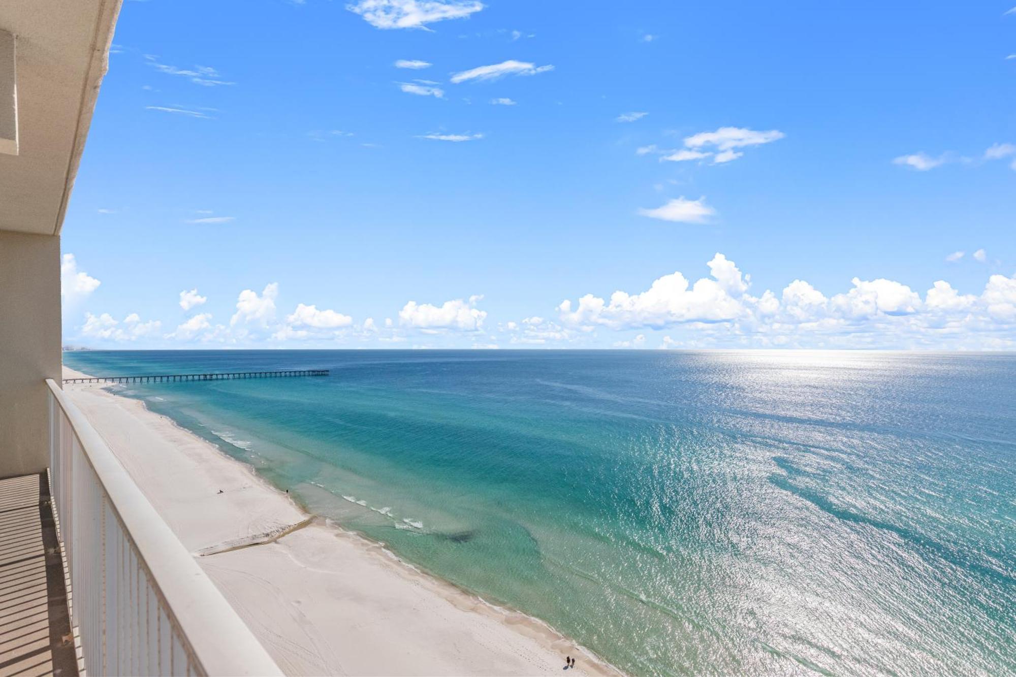 Tidewater Escape: 1Br/2Ba Beachfront Condo, Sleeps 6, Gulf Views & Comfort! 파나마 시티 외부 사진