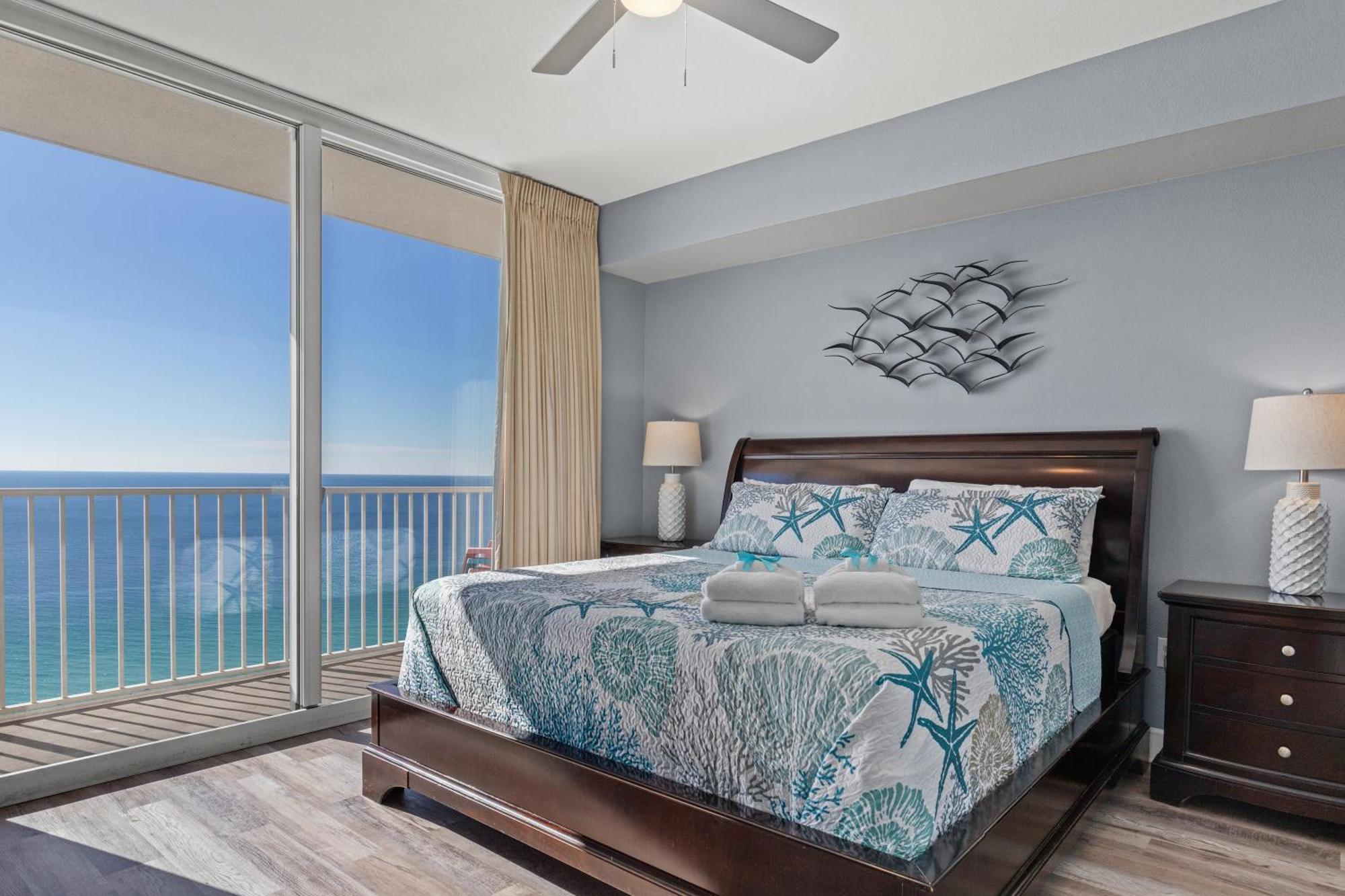 Tidewater Escape: 1Br/2Ba Beachfront Condo, Sleeps 6, Gulf Views & Comfort! 파나마 시티 외부 사진